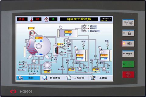 HG-9906觸摸屏染色機(jī)控制電腦